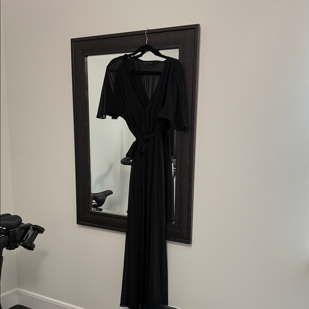 Felicity & Coco Black Maxi Dress